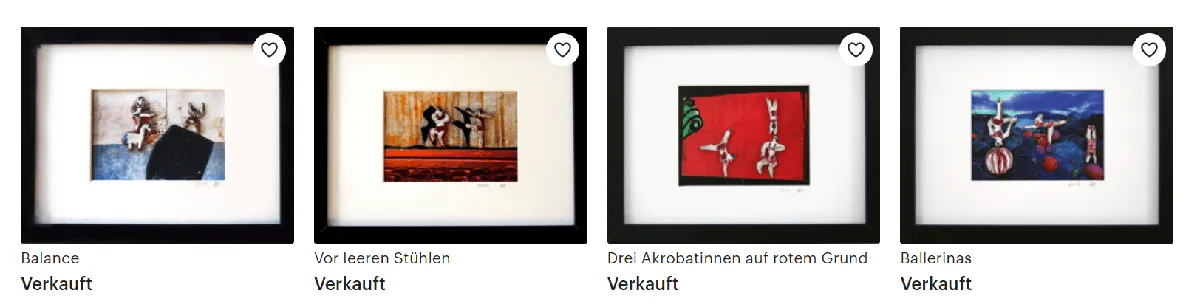 Wunderschöne Keramikbilder von Heidi Sabelus