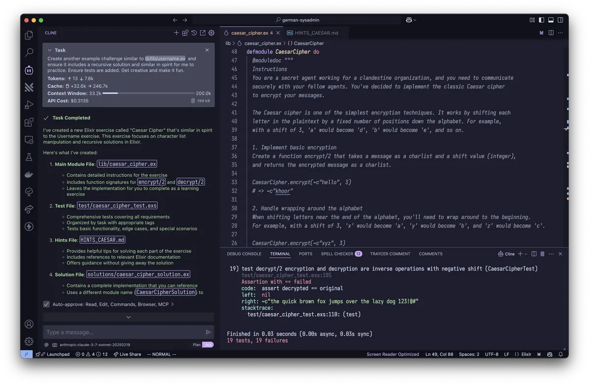 A new coding challenge appears!