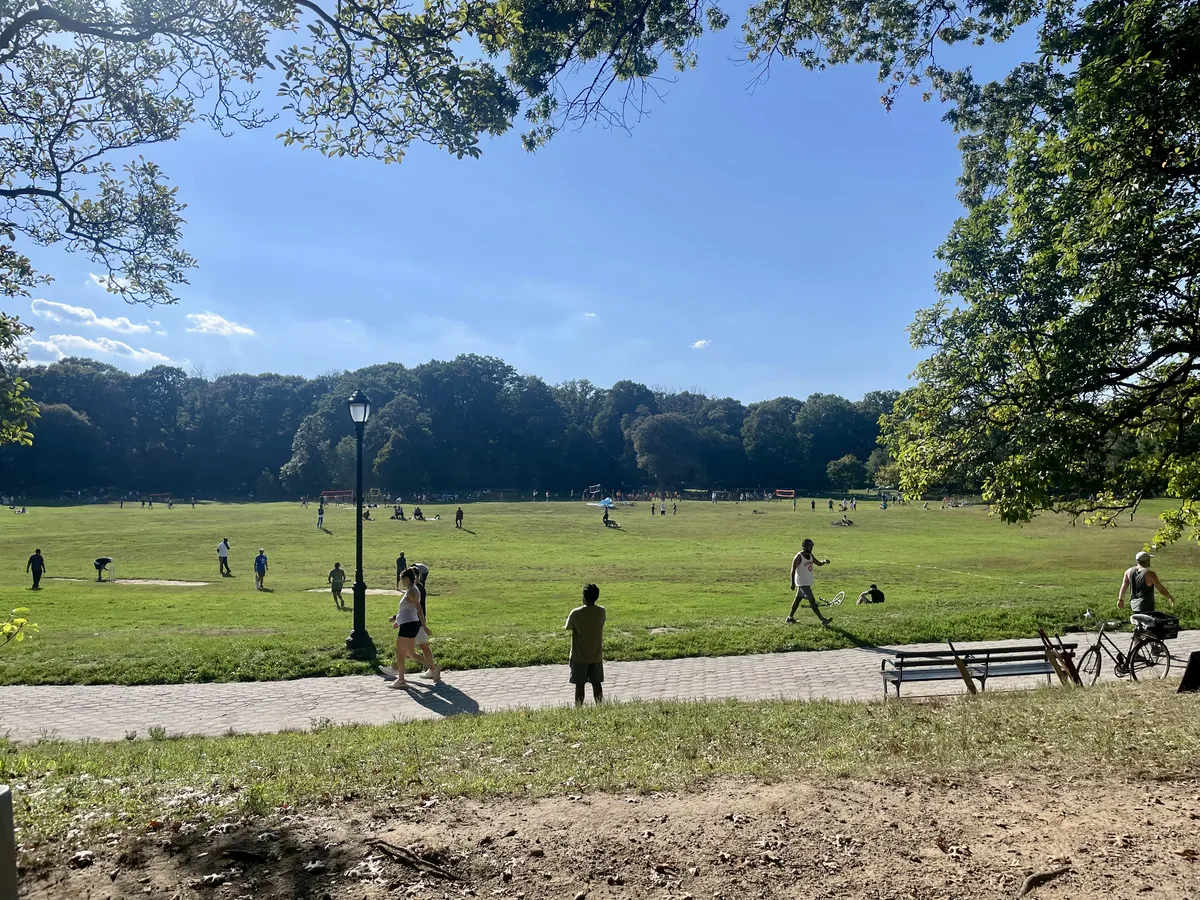 Prospect Park on a sunny day