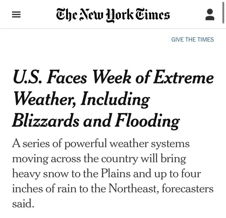 Blizzard news flash