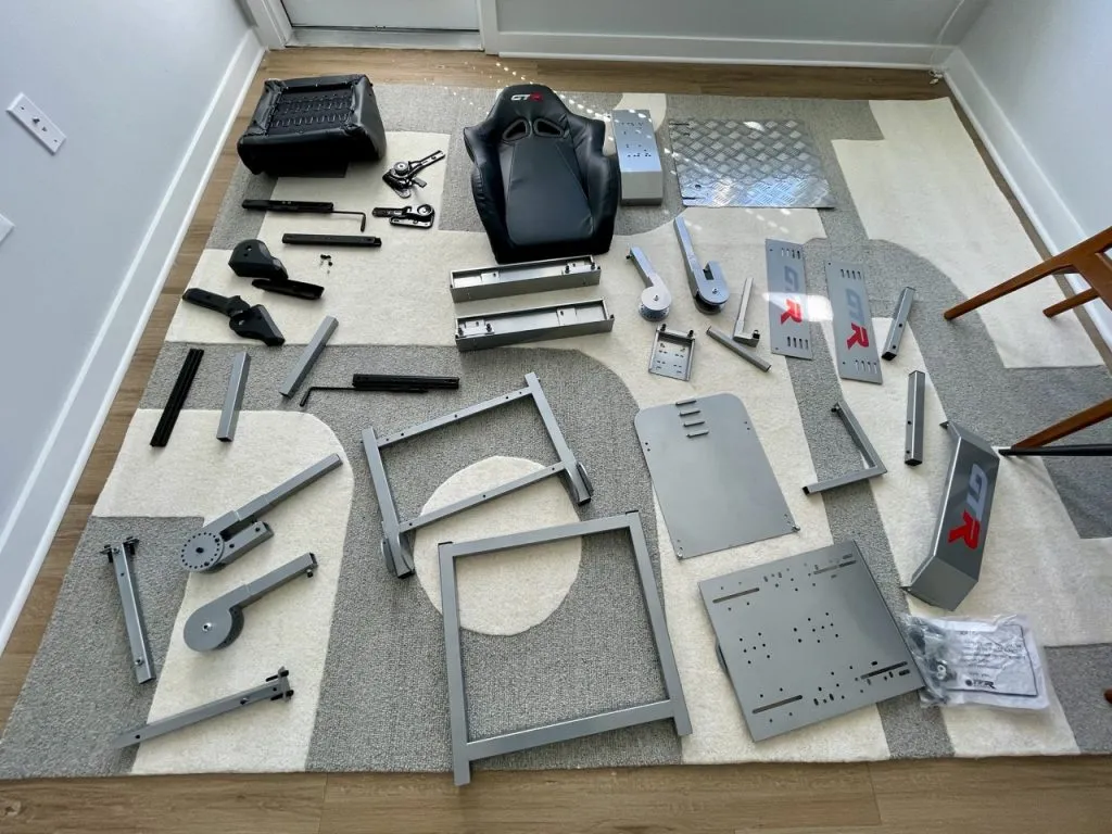A lot to assemble