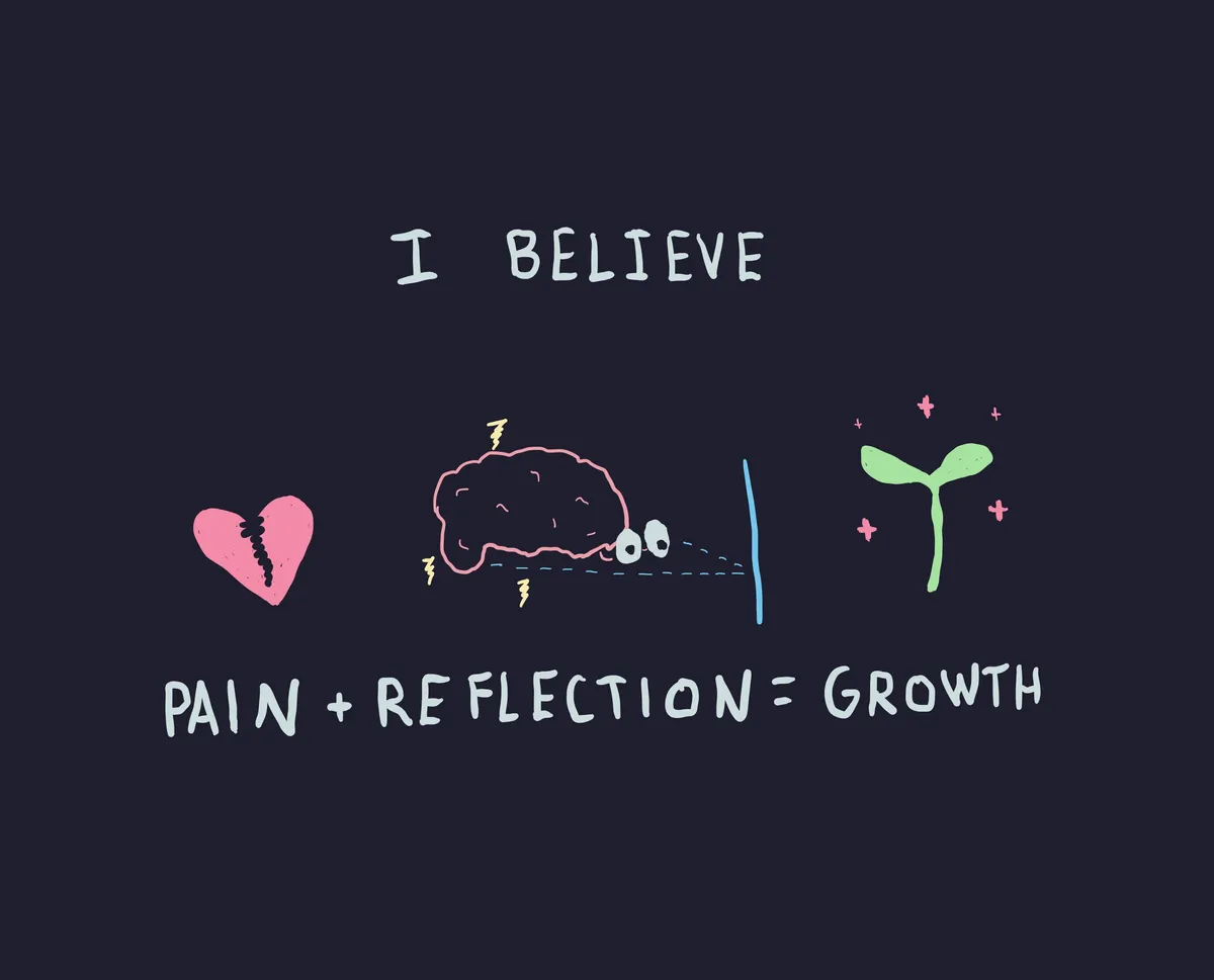 Pain + Reflection = Growth