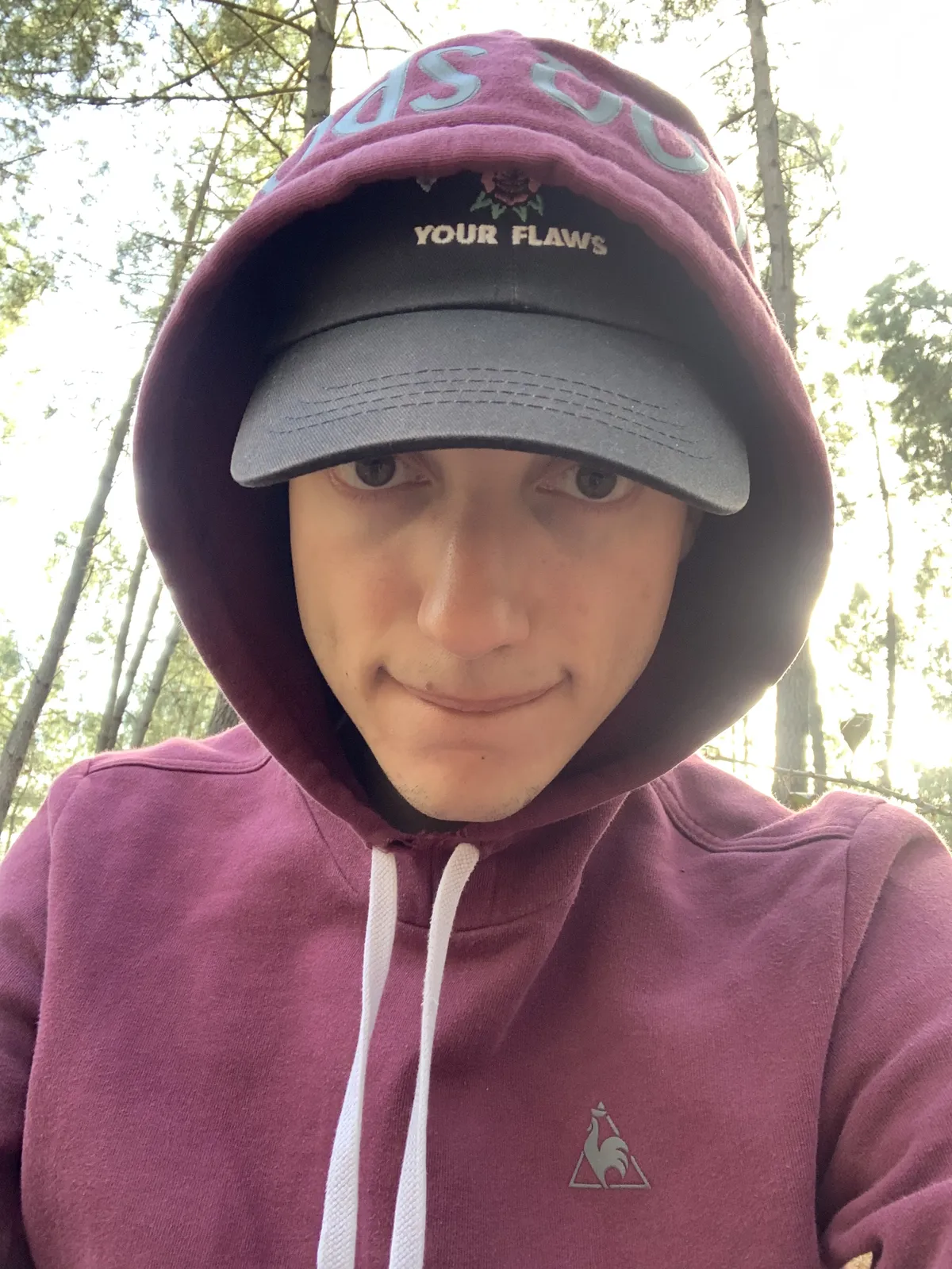 forgottengift selfie forest 4