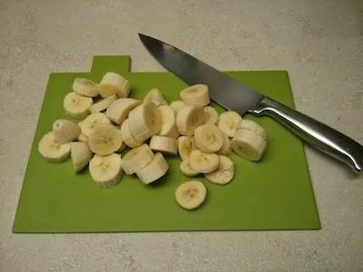 Chopped Bananas