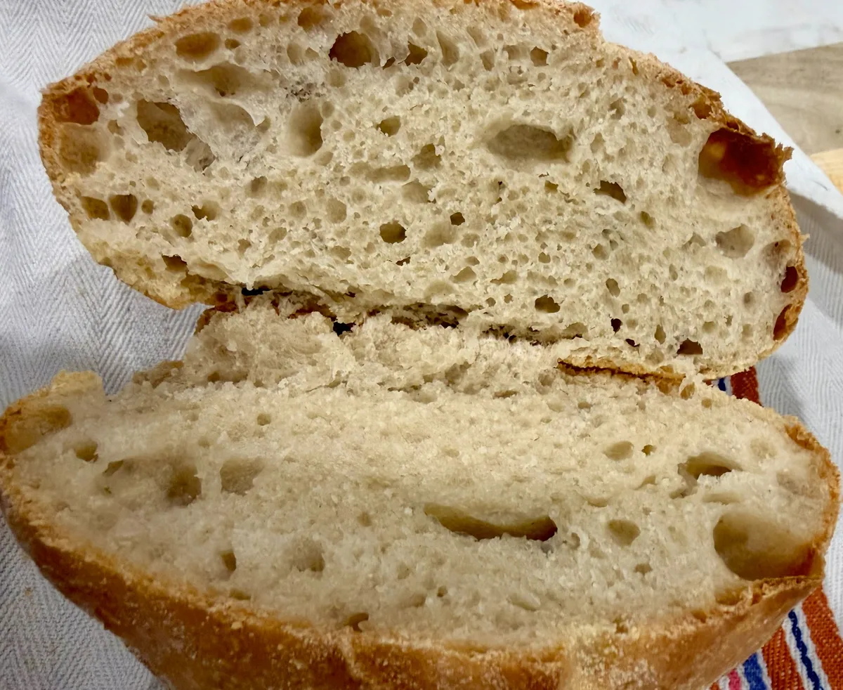 The first loaf - interior