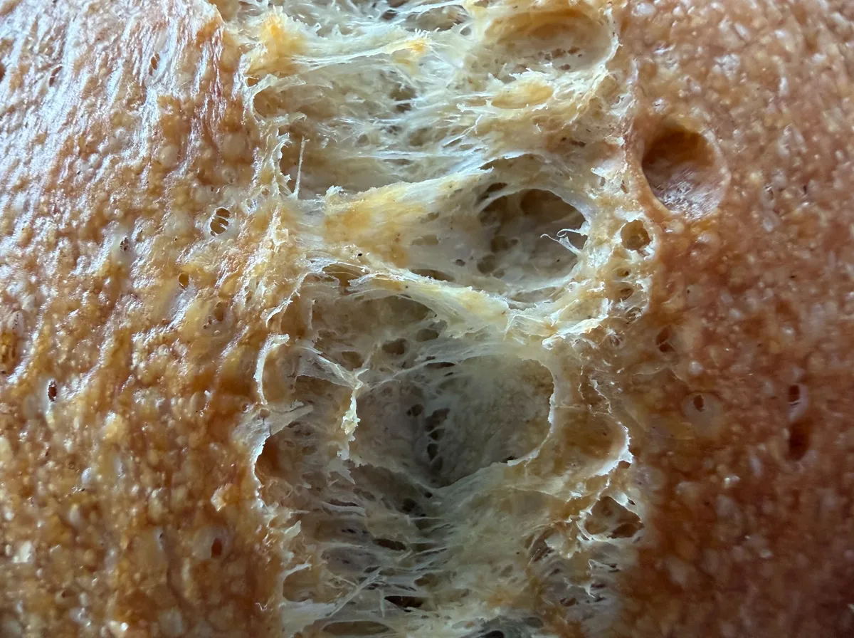 Eighth loaf closeup