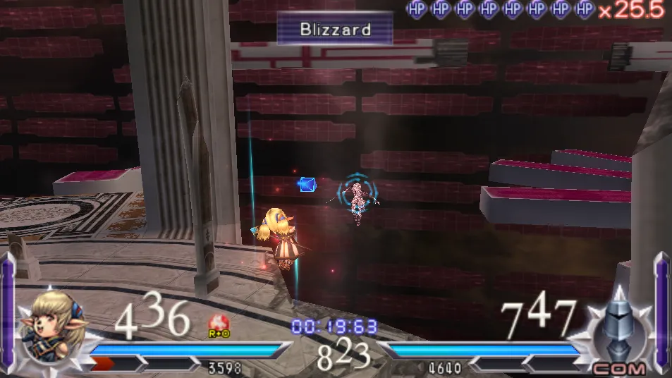 Dissidia Duodecim combat screengrab