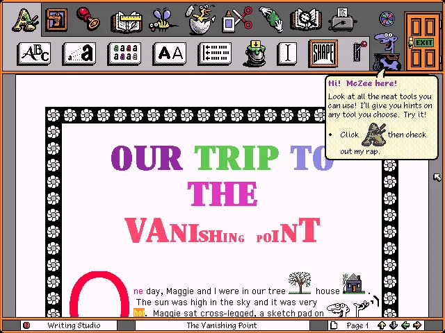 Creative Writer screenshot