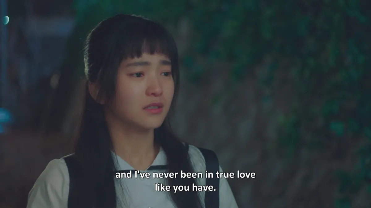 and how she feels young and inexperienced in comparison.