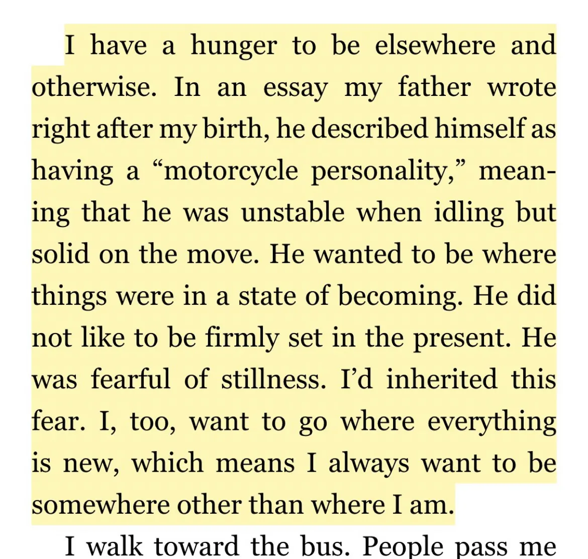 motorcycle personality