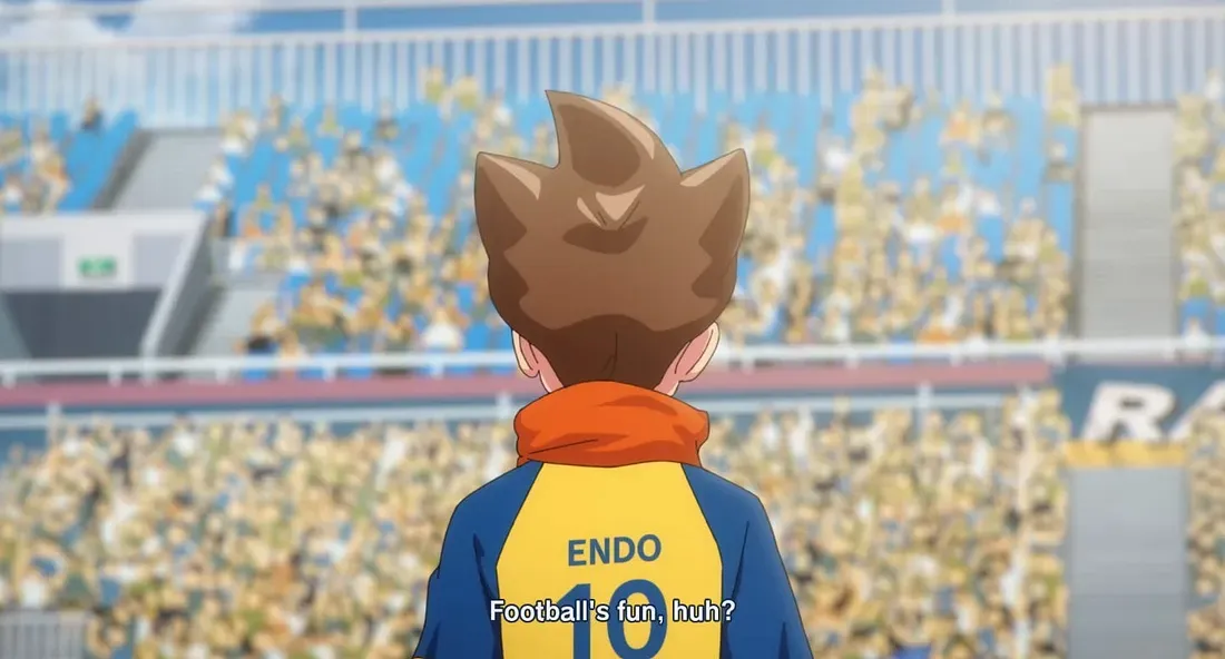 Frame do jogo em que Haru diz 