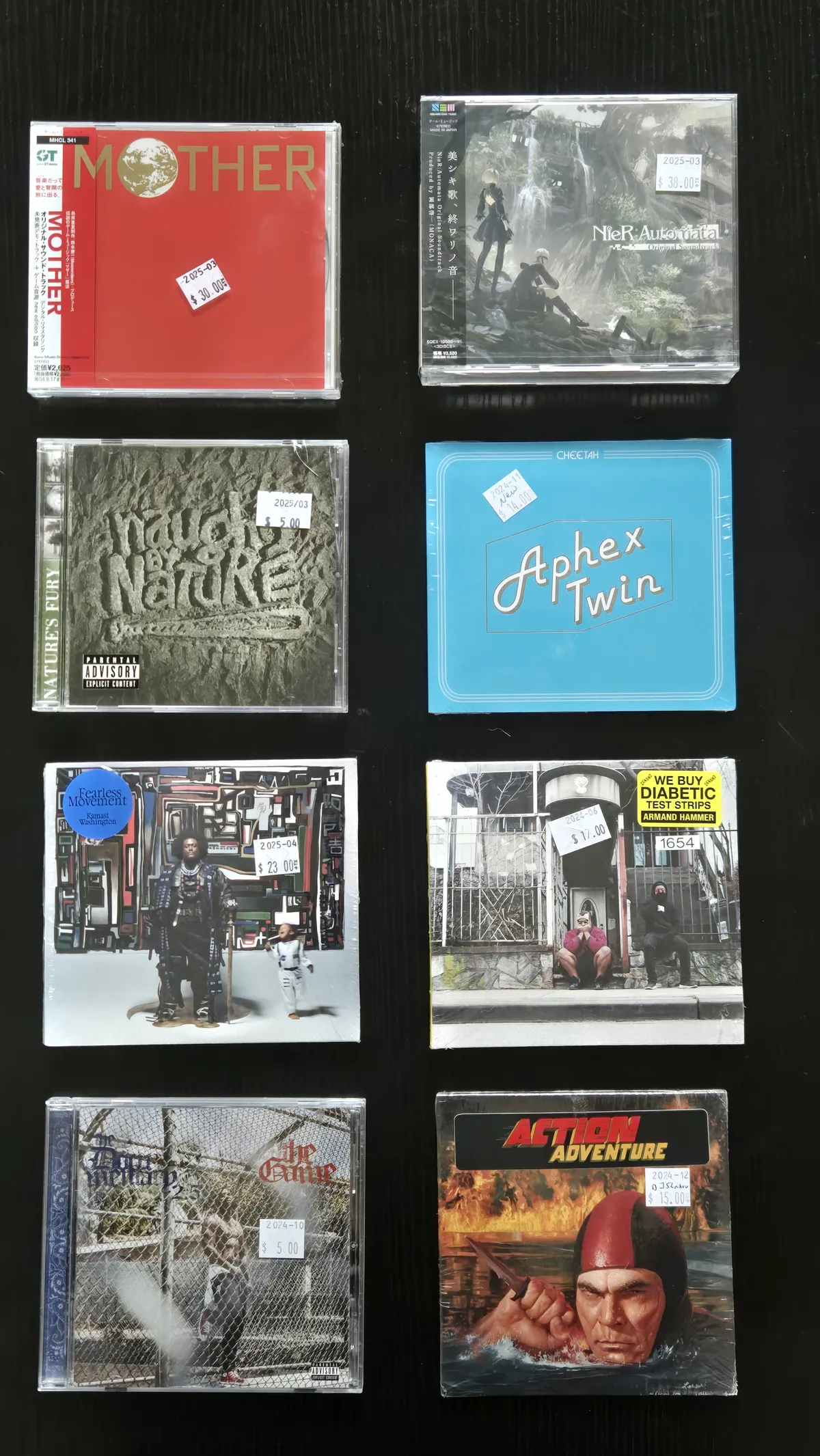 Accidental CD haul
