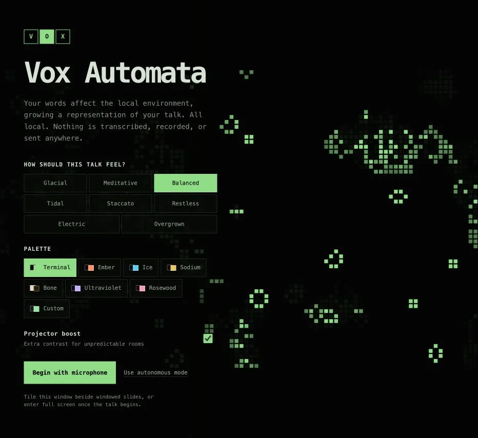 Game of Talk Setup Screenshot