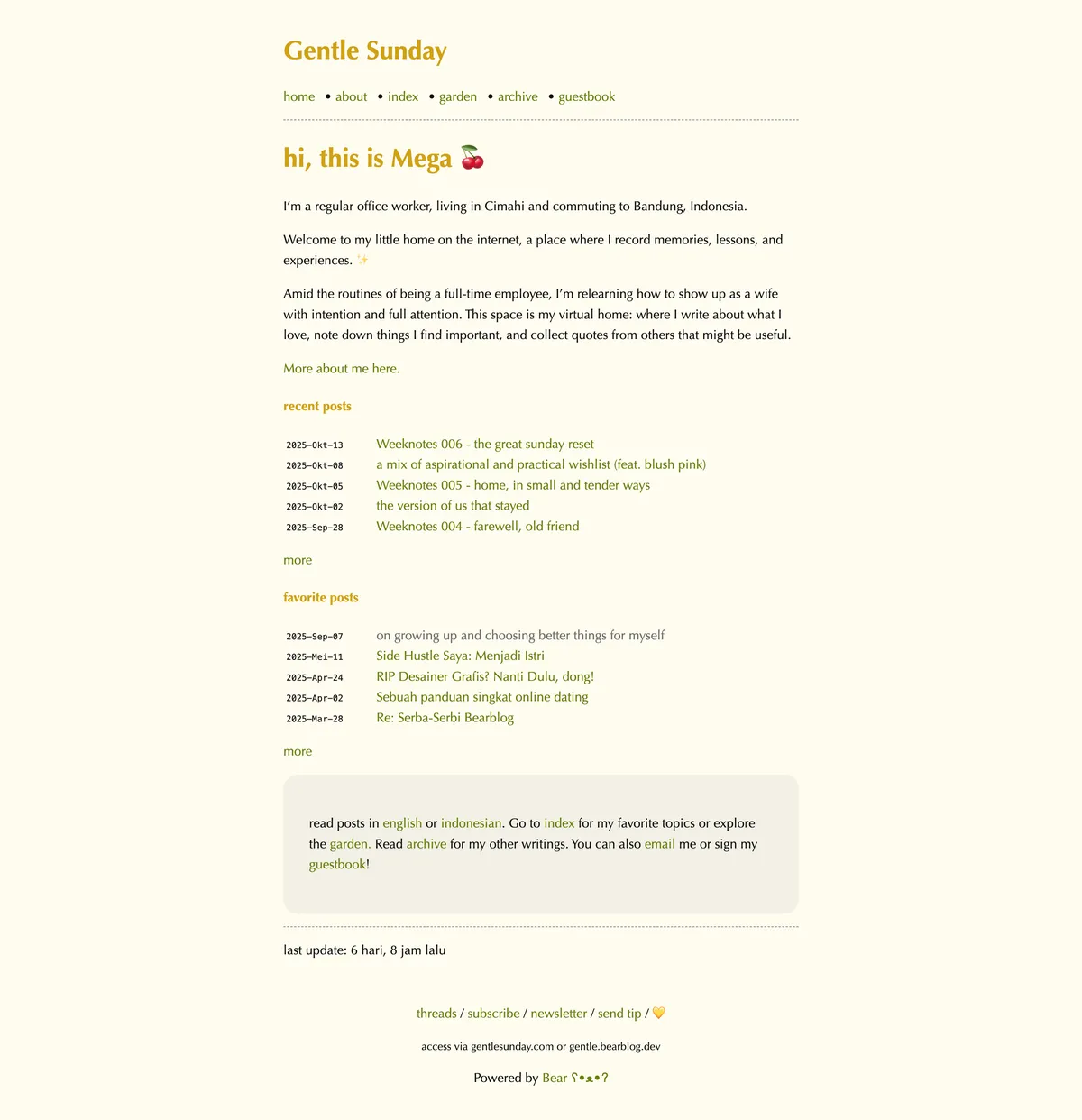 FireShot Capture 012 - Gentle Sunday