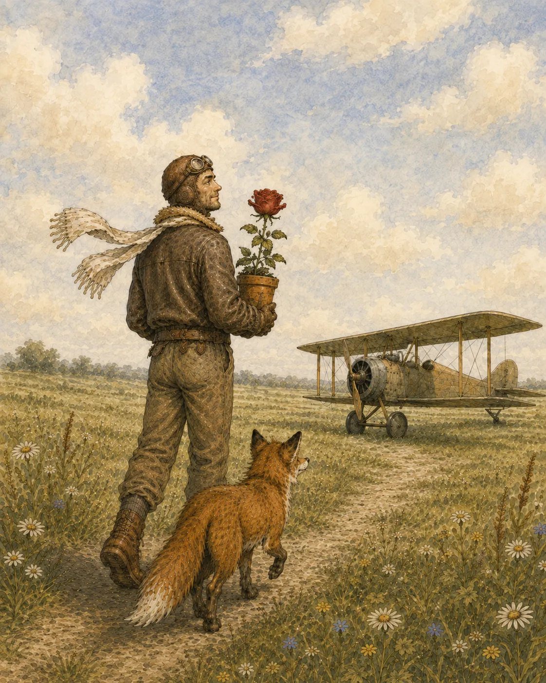 Aviator, Fox and Rose