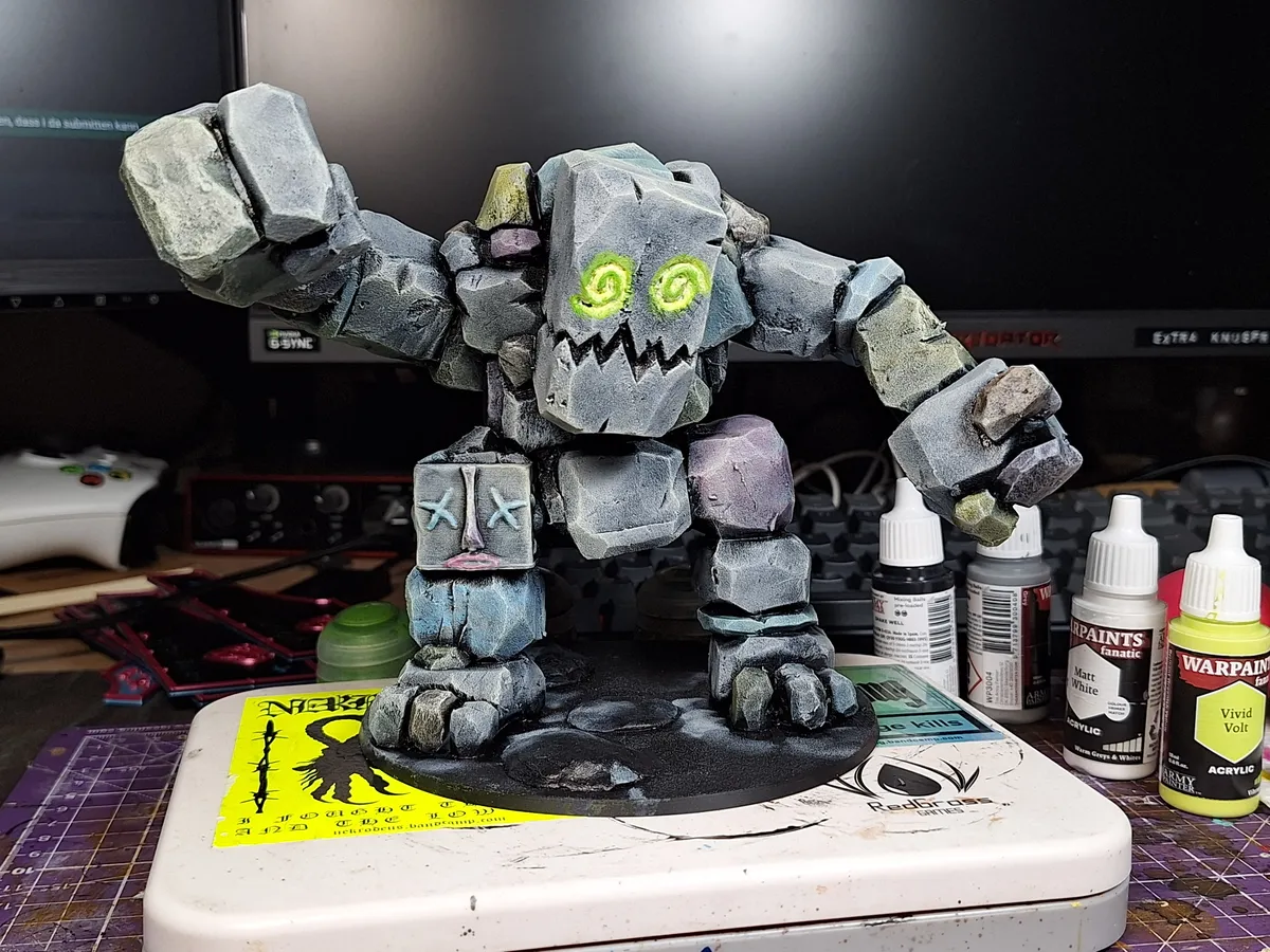 A scratch built Rogue Idol using XPS foam.