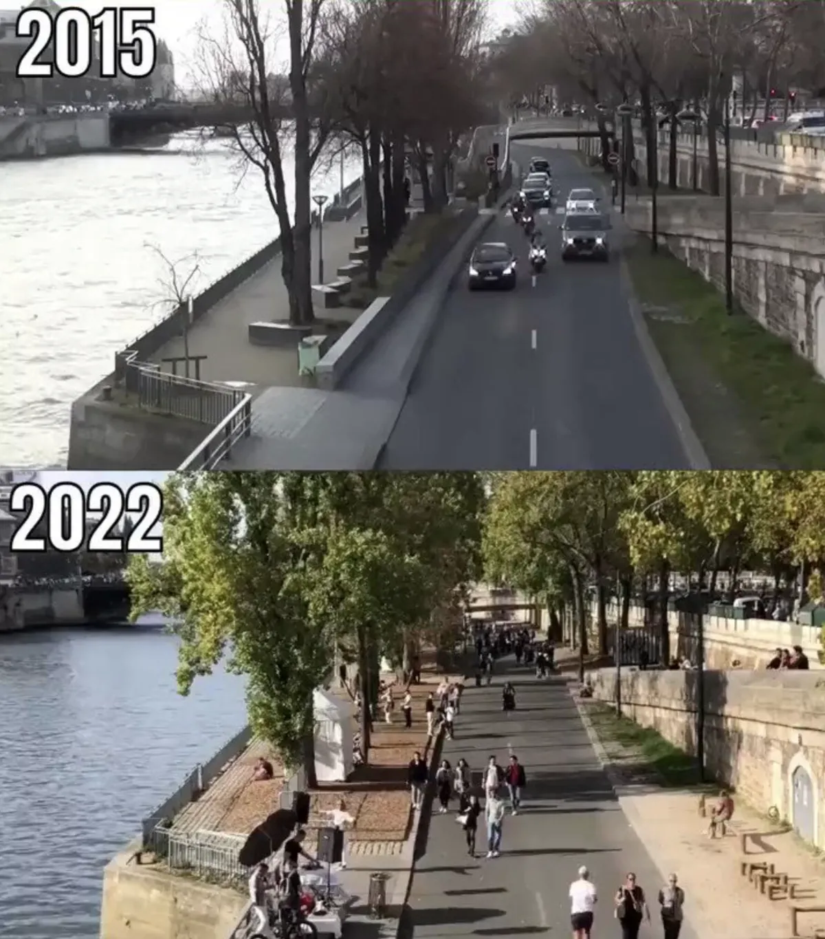Seine change