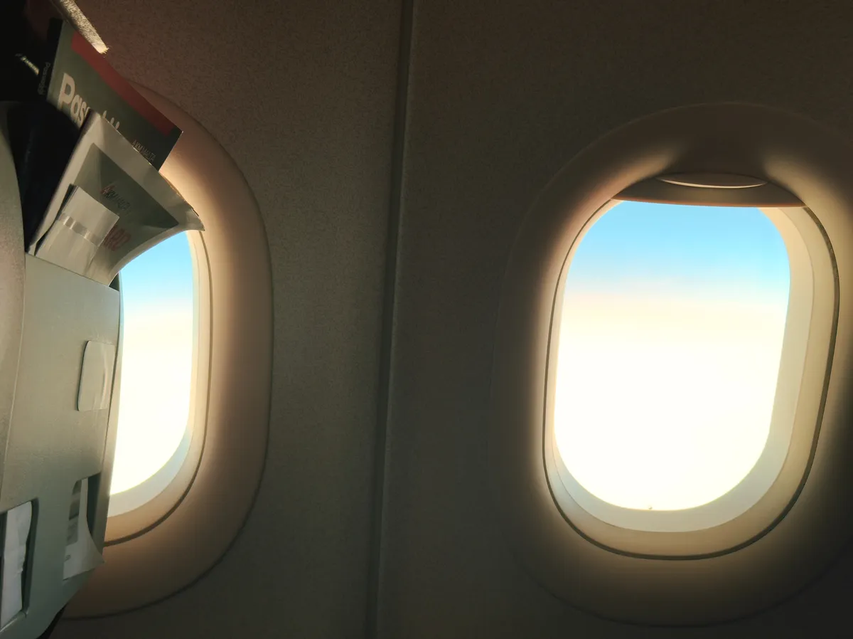 Plane window