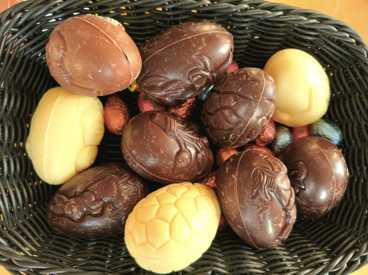 Easter eggs