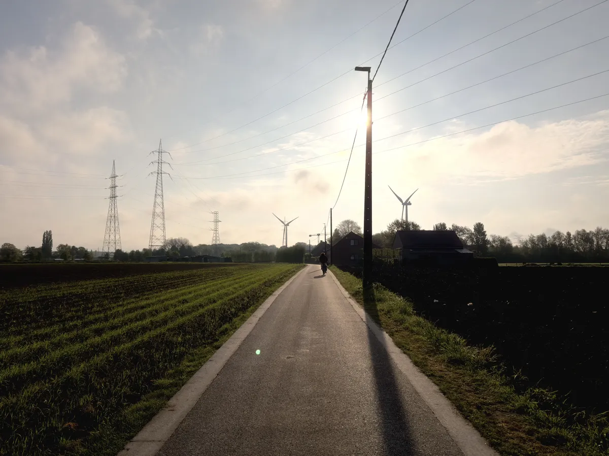 Path though the fields