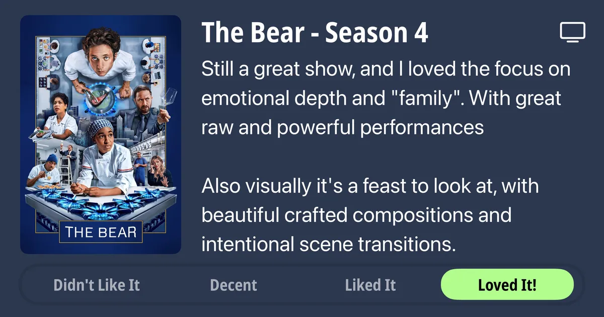 The bear - Season 4 review