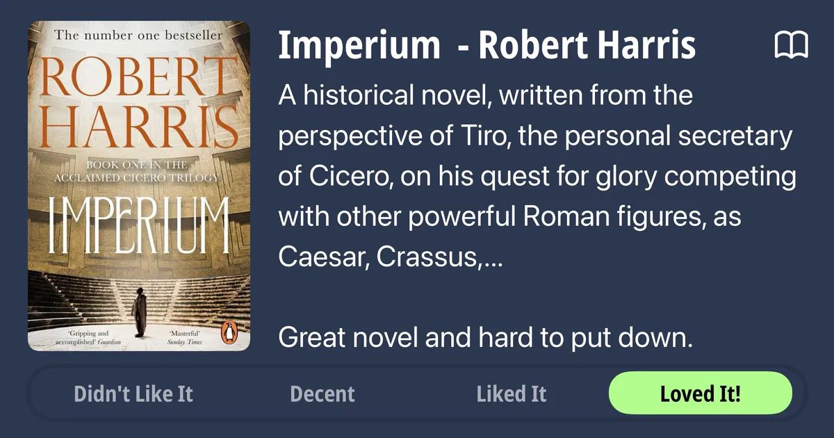 Imperium book review