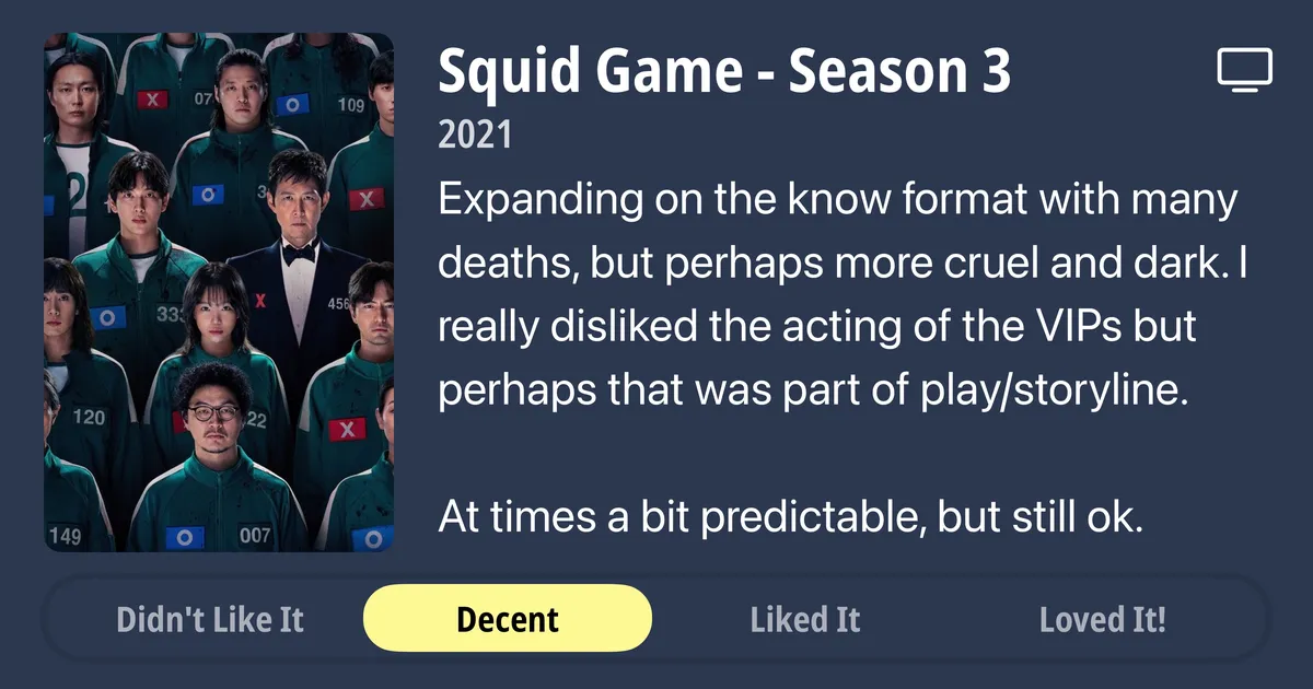 Squid Game review
