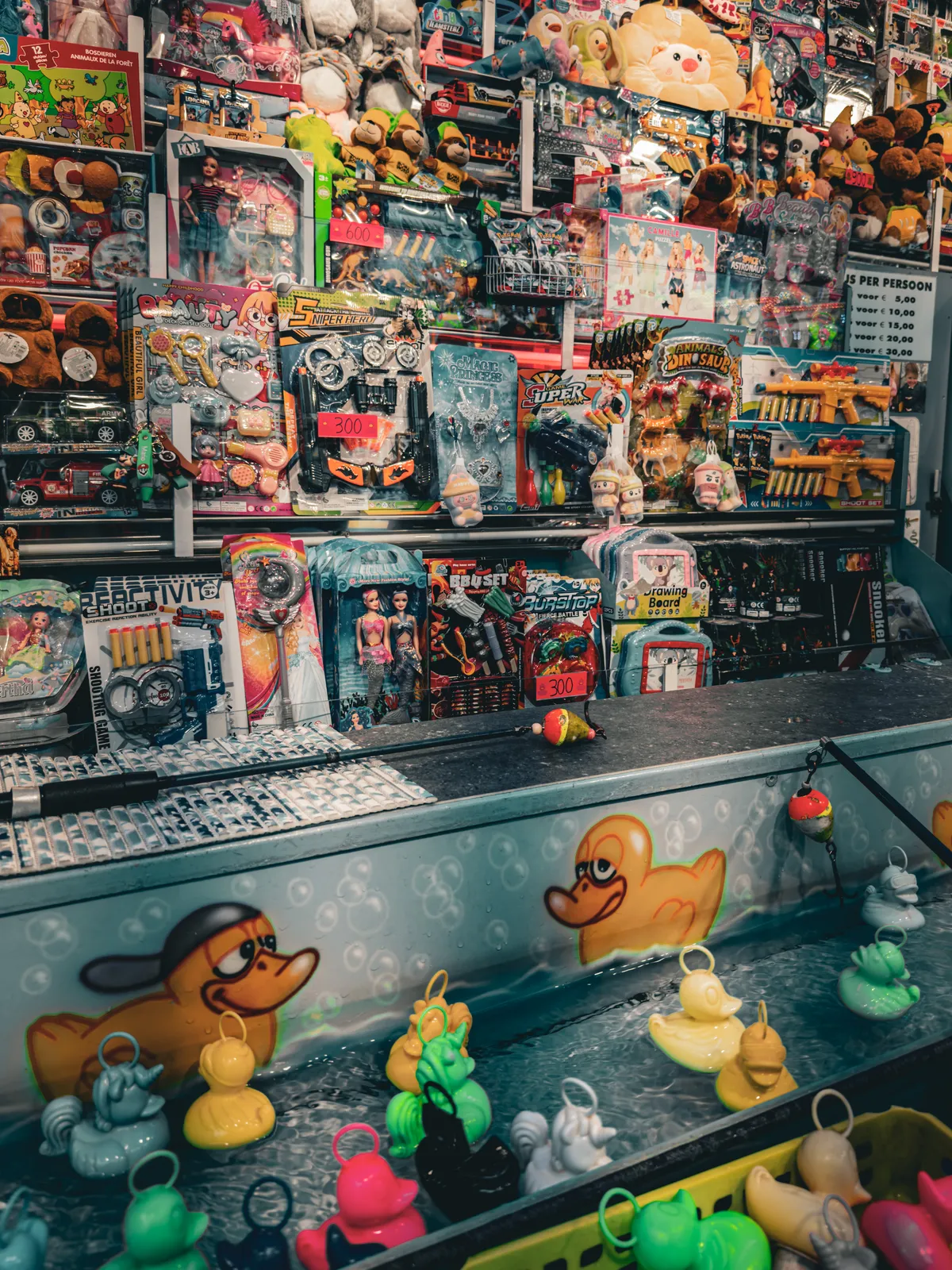 local city fair - duck hunting