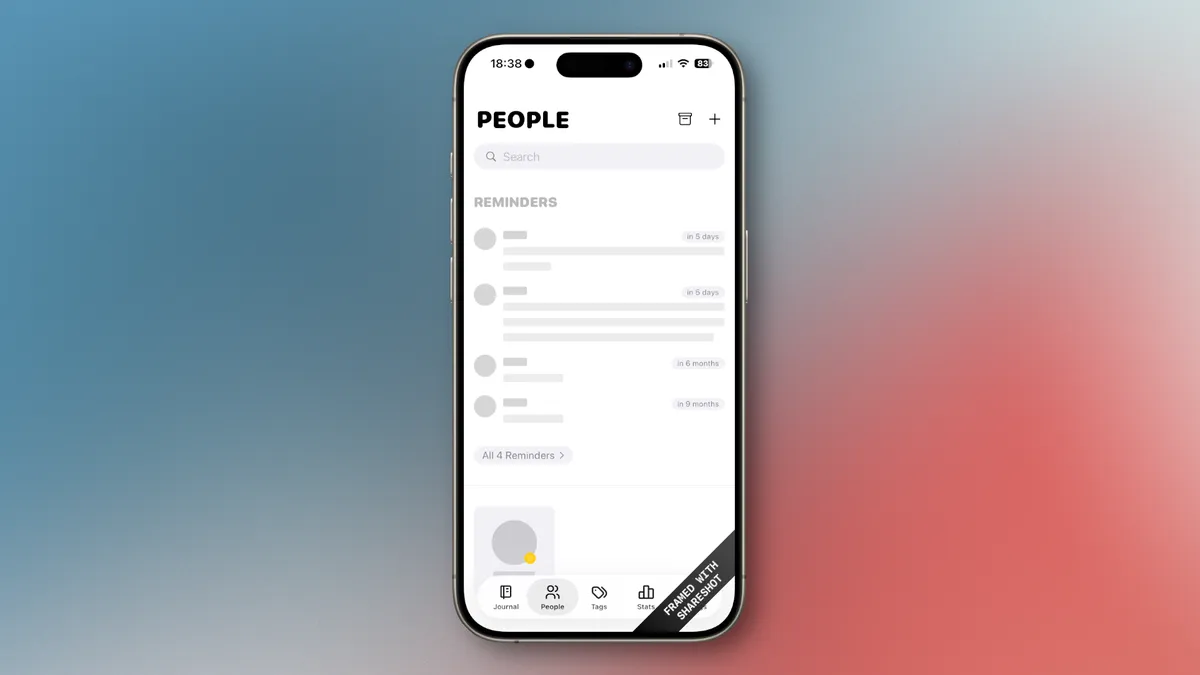 People main overview