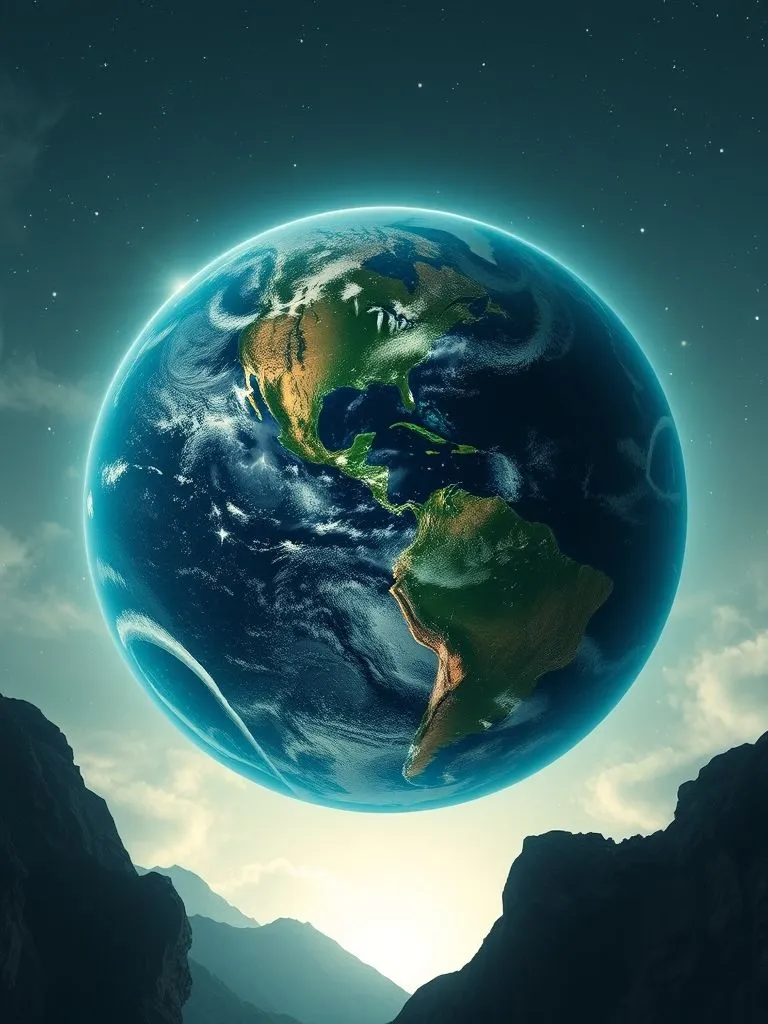 Earth as a human.