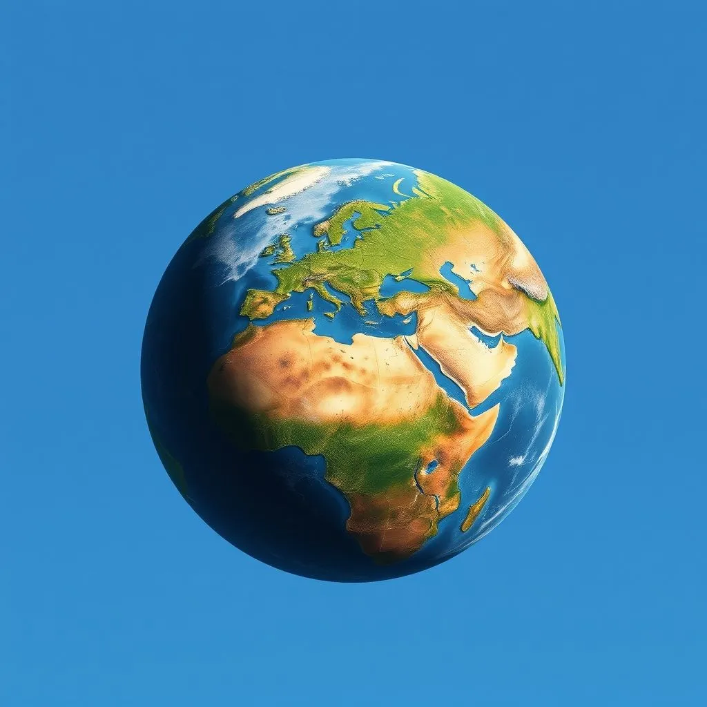 The shape of earth when we're not looking.