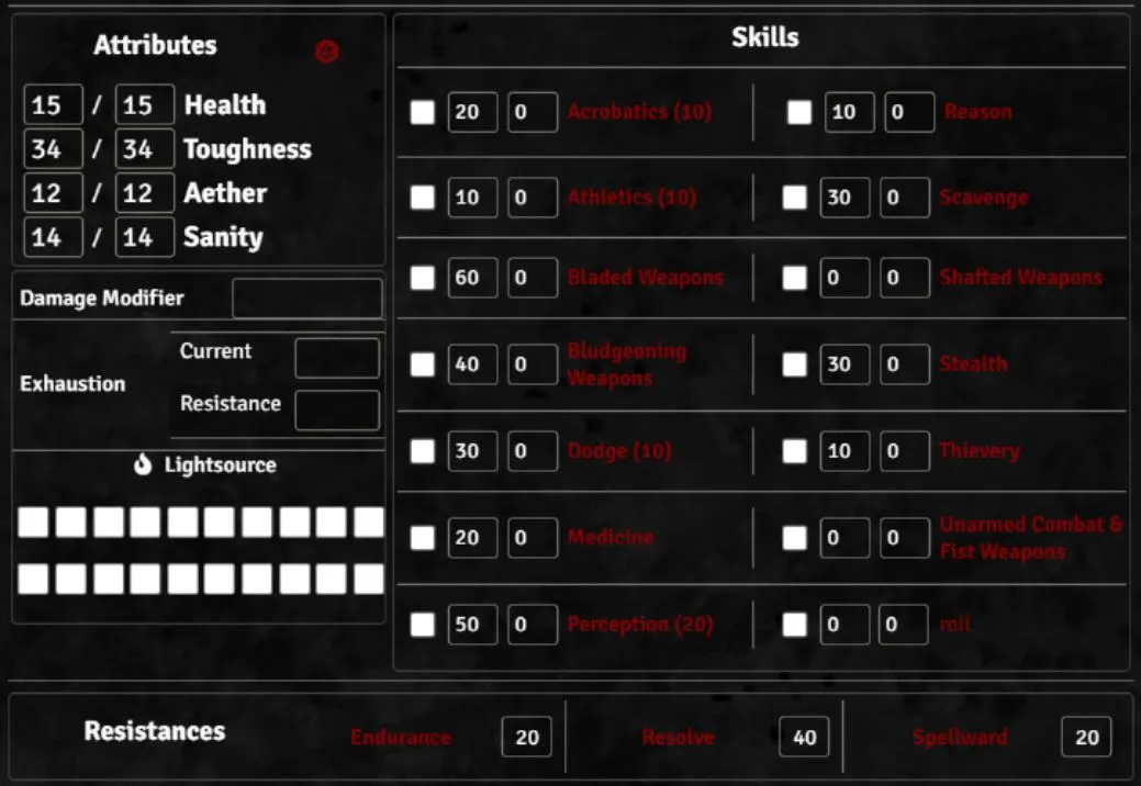 glaemorstartingstats