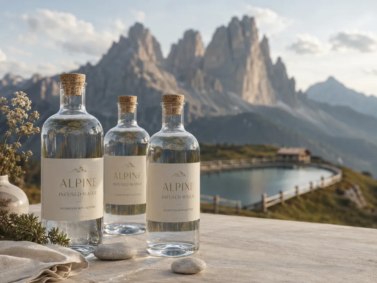 Alpine infused water