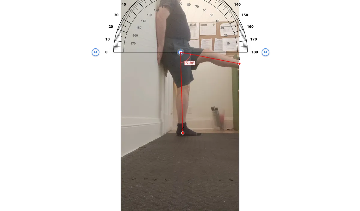Standing Leg Lift - Left - Angle - 20260723