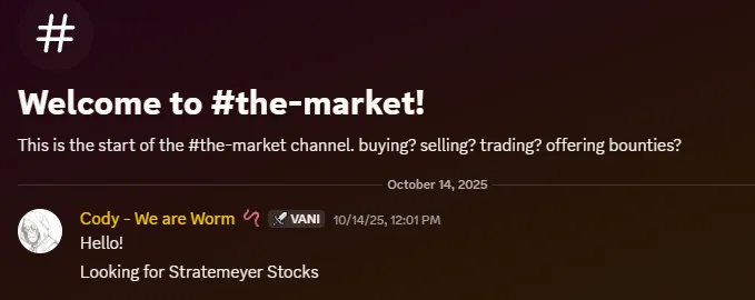 First Market