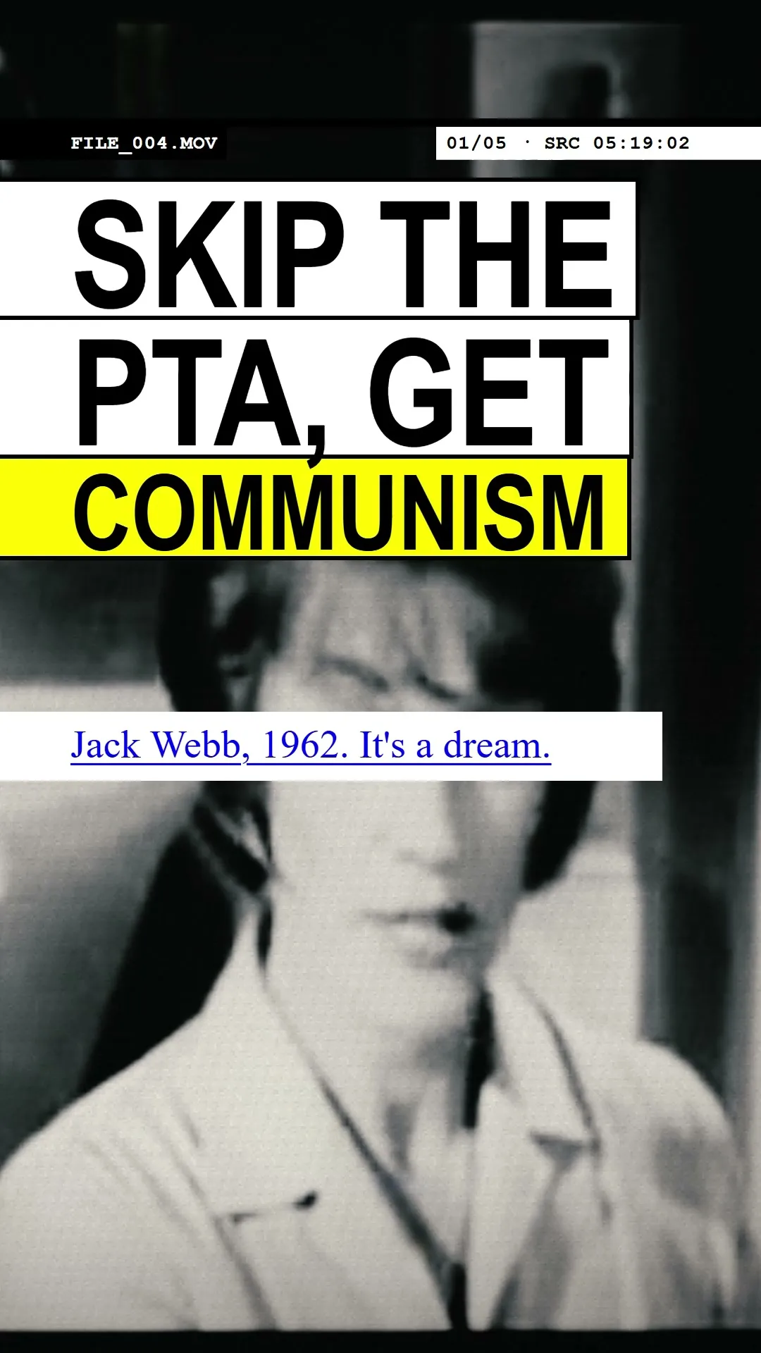 His crime: bowling night instead of the PTA. His sentence: a communist nightmare.