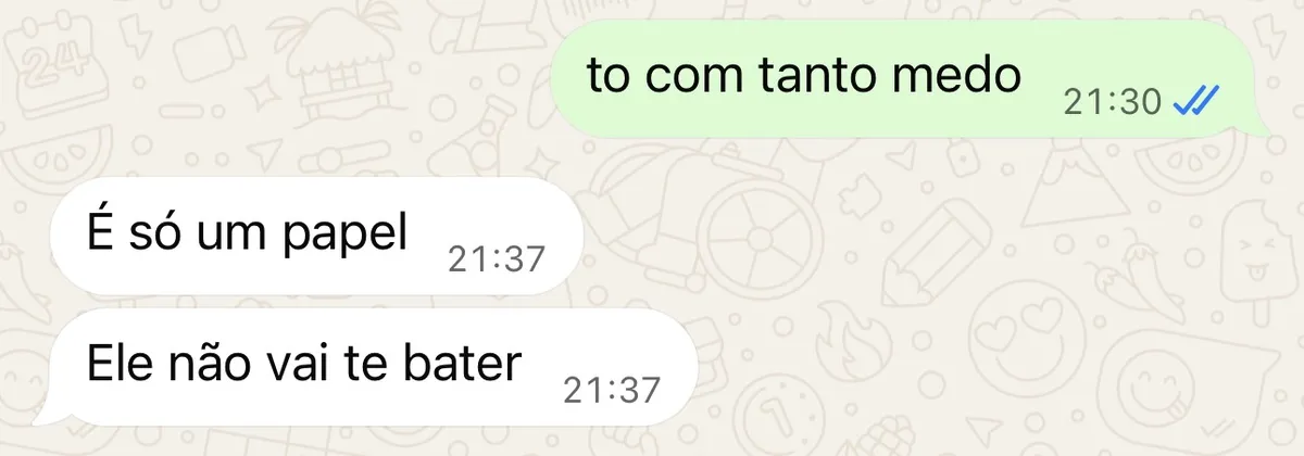 Mensagem do Zeh