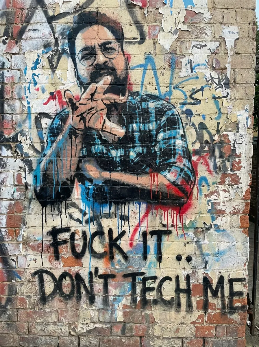 Hitesh saying fuck you