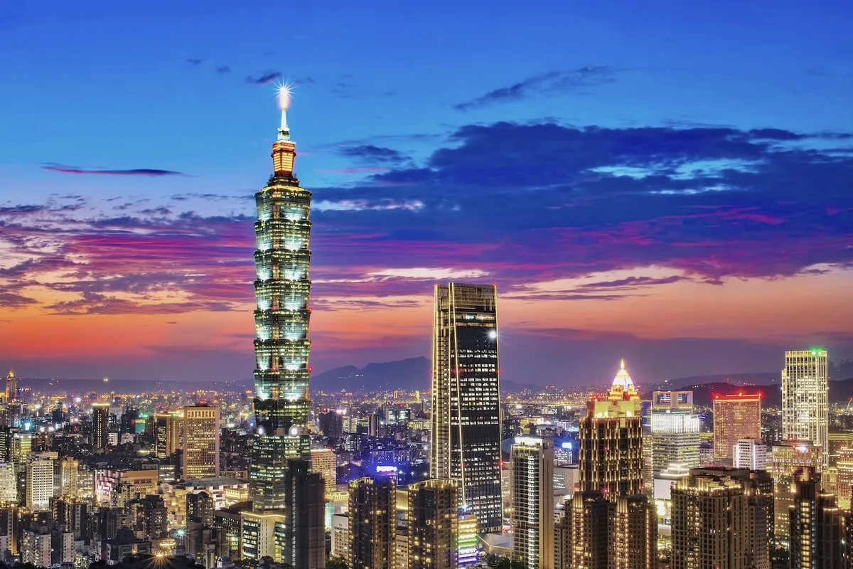 Taipei skyline