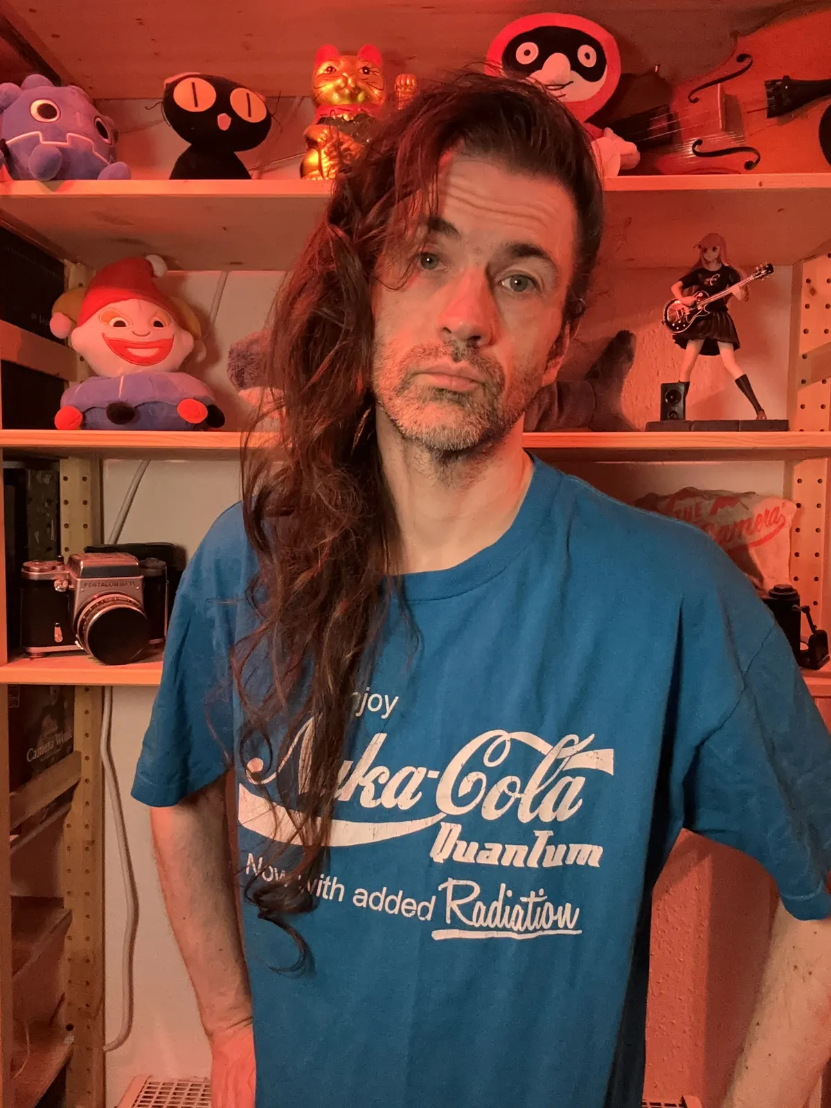 Some middle aged white dude with hair that has been growing for 1988 days
