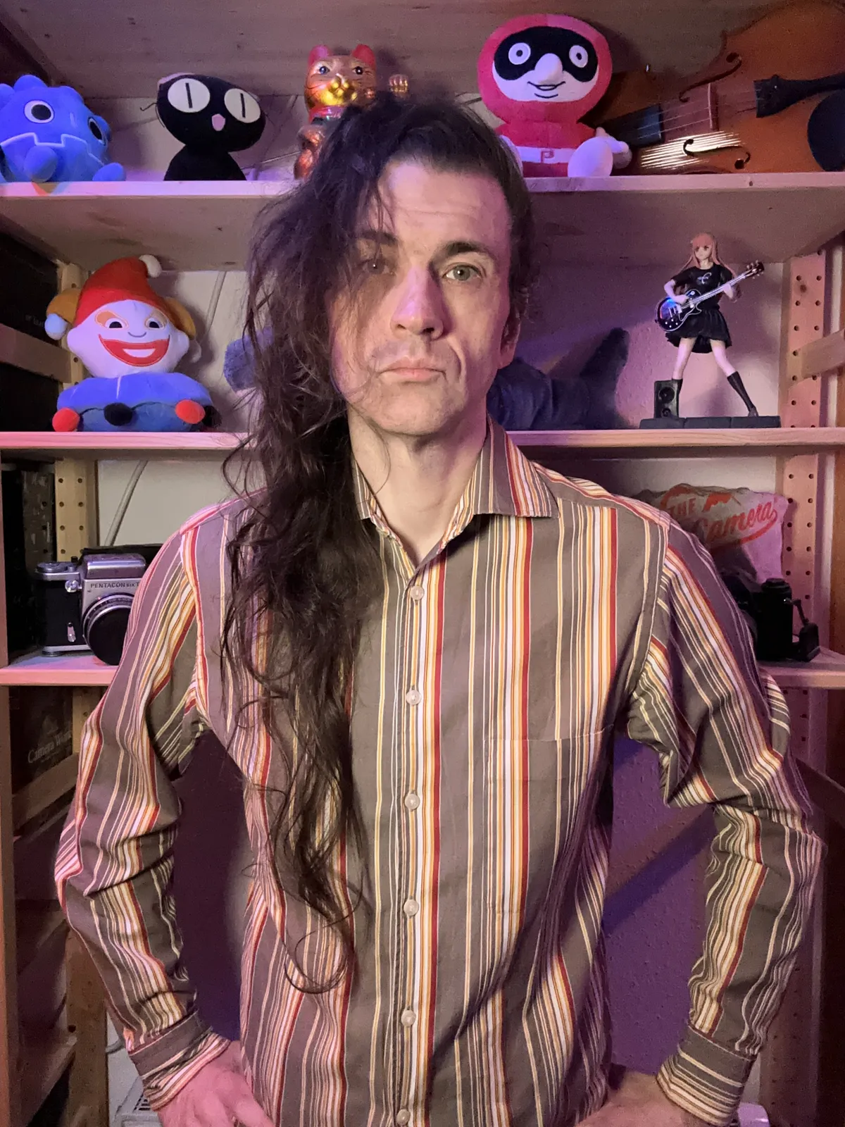 Some middle aged white dude with hair that has been growing for 1990 days