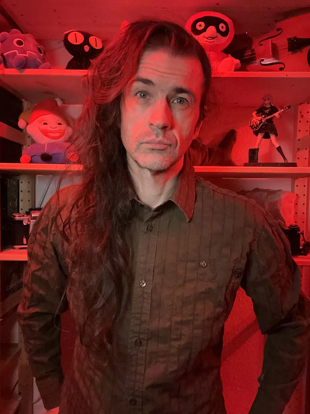 Some middle aged white dude with hair that has been growing for 1992 days