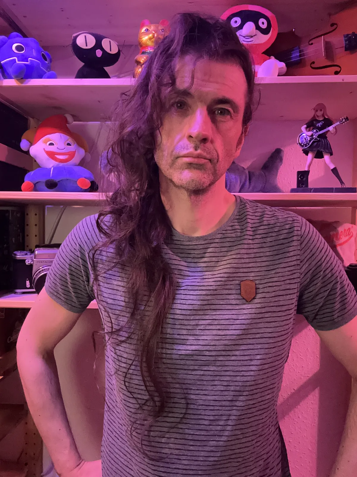 Some middle aged white dude with hair that has been growing for 1994 days