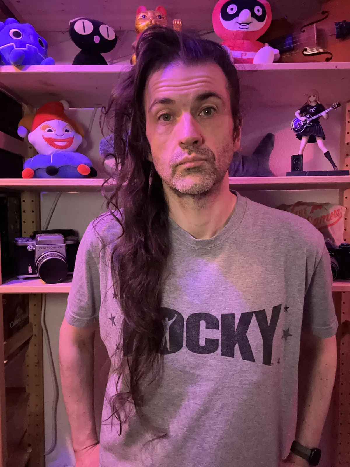 Some middle aged white dude with hair that has been growing for 1996 days