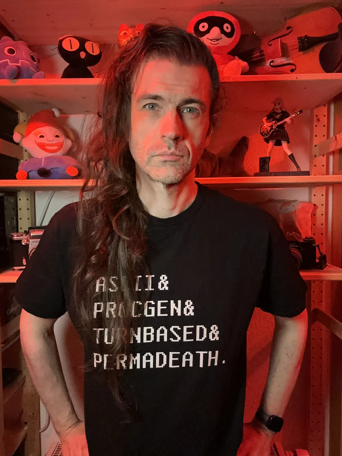 Some middle aged white dude with hair that has been growing for 2004 days
