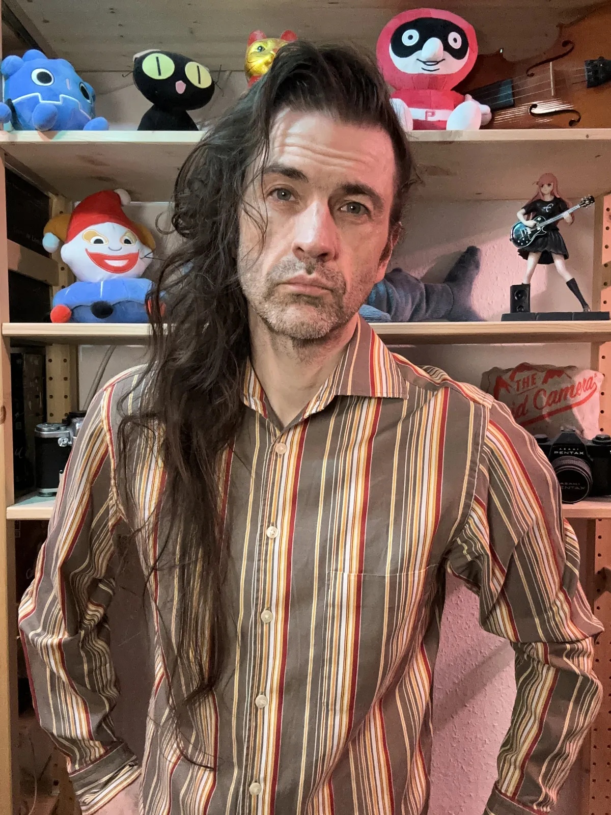 Some middle aged white dude with hair that has been growing for 2005 days