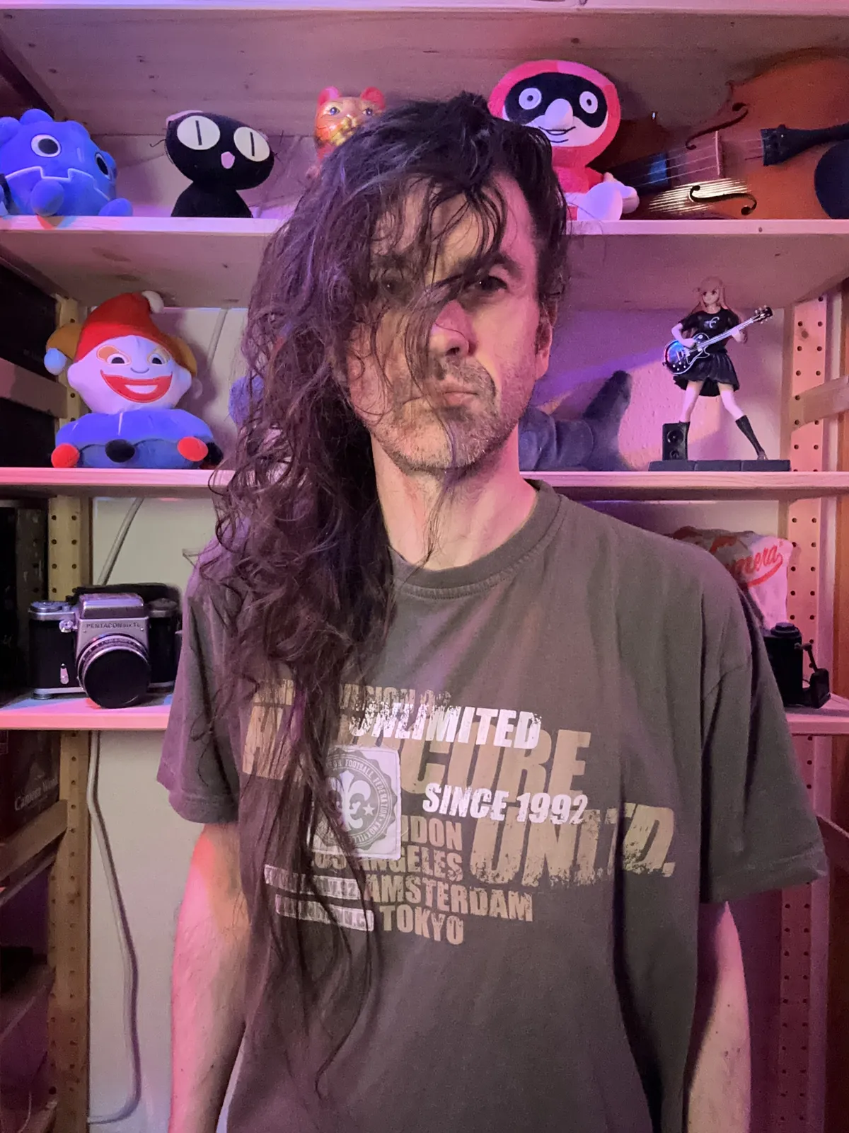 Some middle aged white dude with hair that has been growing for 2006 days