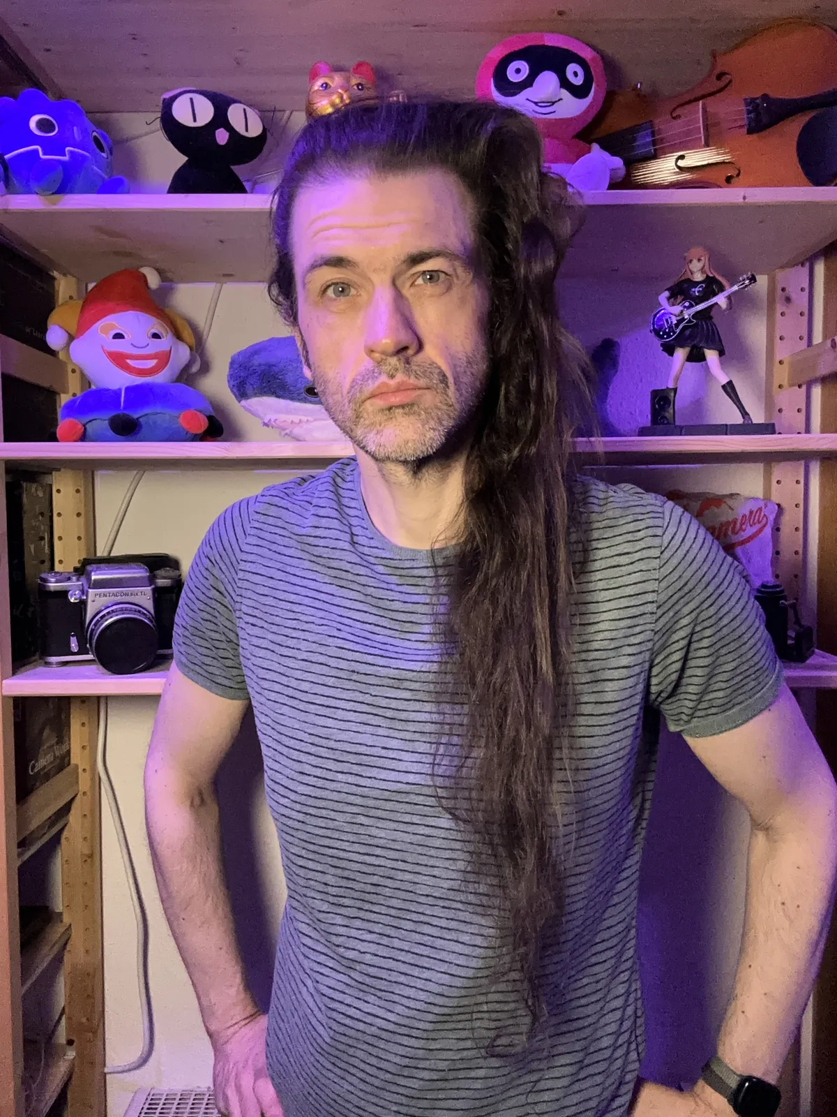 Some middle aged white dude with hair that has been growing for 2007 days