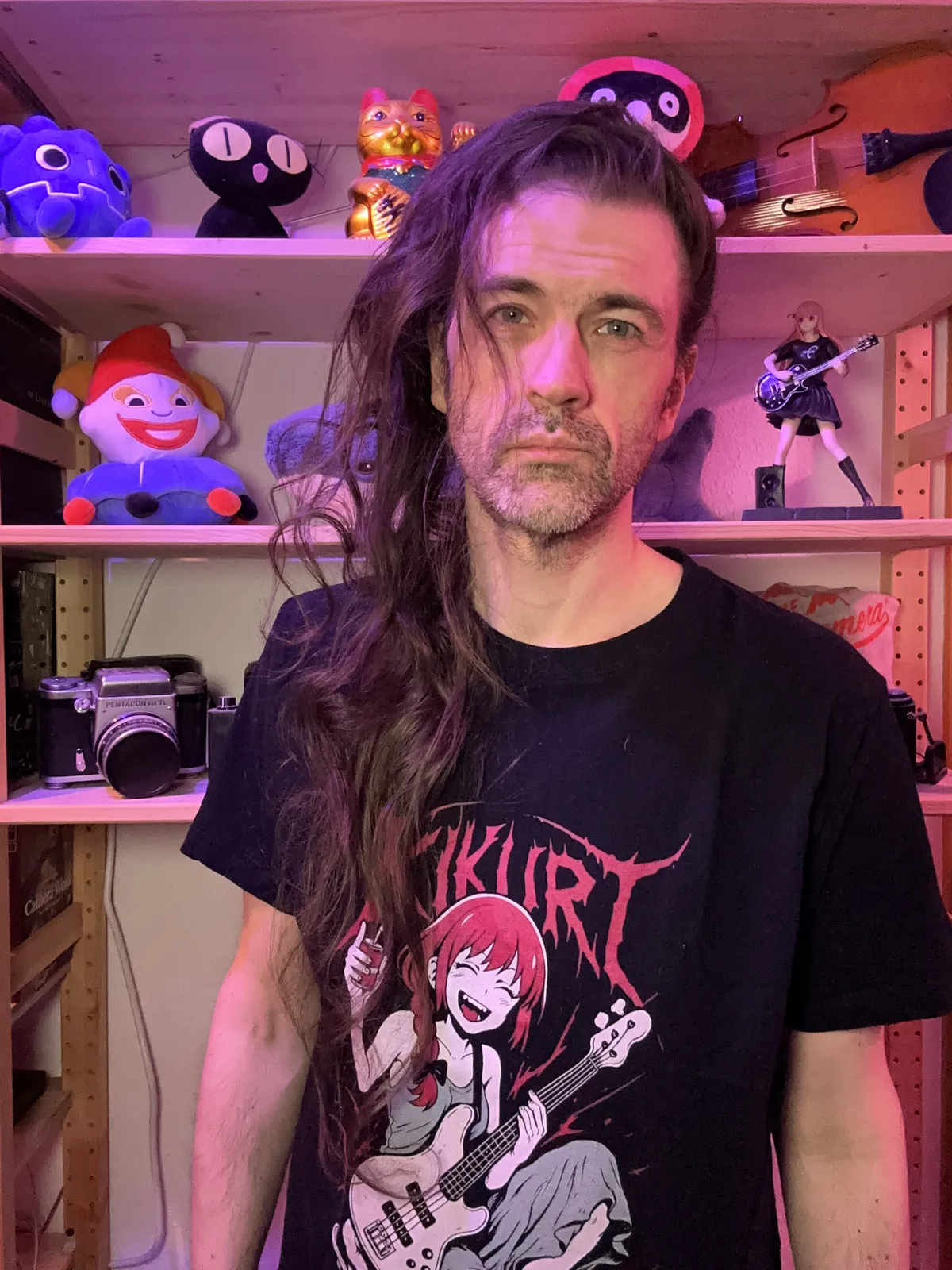 Some middle aged white dude with hair that has been growing for 2008 days