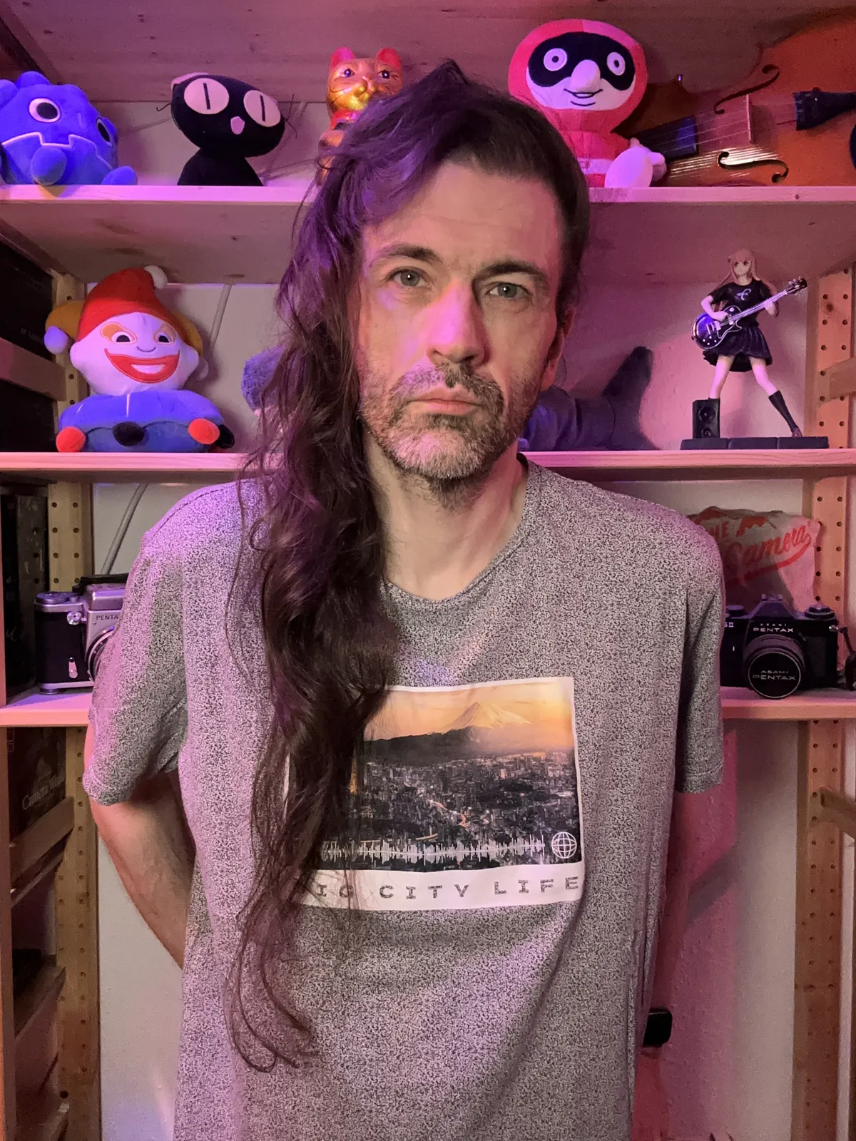 Some middle aged white dude with hair that has been growing for 2011 days